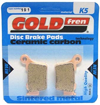 NEW GOLDFREN BRAKE PADS (K5-191) for KTM Motorcycles 250 XC and 300 XC Series 2009 - 2014