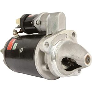 NEW Starter for AGCO 5650, 5660 & MASSEY FERGUSON MF-243 Tractors - Farm ; 410-30011, 1691805M1, 1868-283-M2, 1868283M3, 1868-283-M3, 1868283M5, 3597371M2, 3763363M91, 3763363M94, 579487M91, 579-487-M91; LESTER 17653