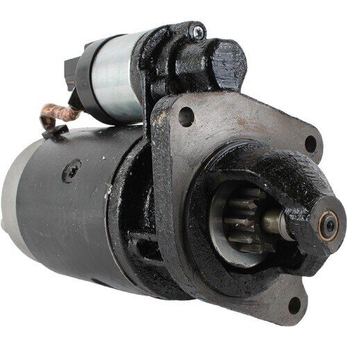 NEW Starter for NEW HOLLAND L781, L783, L785, L865, LS180, LX865, LX885 Skid Steer Loaders; 410-24218, 86513093, 0001369020, 0-001-369-020, SR5057X; LESTER 18372