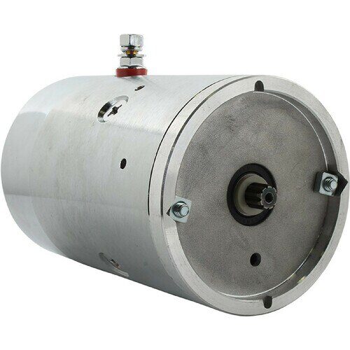 NEW Pump Motor for SNOW-WAY Snow Plow Motor; LFS0001-C, 430-01009 (w/CHROME FINISH)