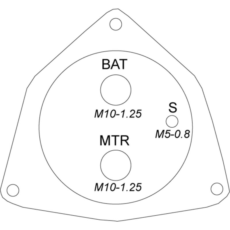 NEW Solenoid for Nikko Starters; 245-50012, 0-47100-2840, 0-47100-3440 - Image 2