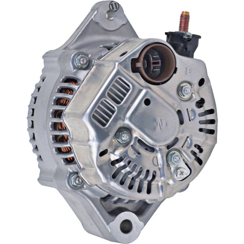 New DENSO Alternator for JOHN DEERE Engines - Marine; DEN-021080-0330, RE500227, 021080-033, 021080-0330, 102211-118, 102211-1180; LESTER 12474